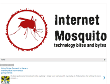 Tablet Screenshot of internetmosquito.com